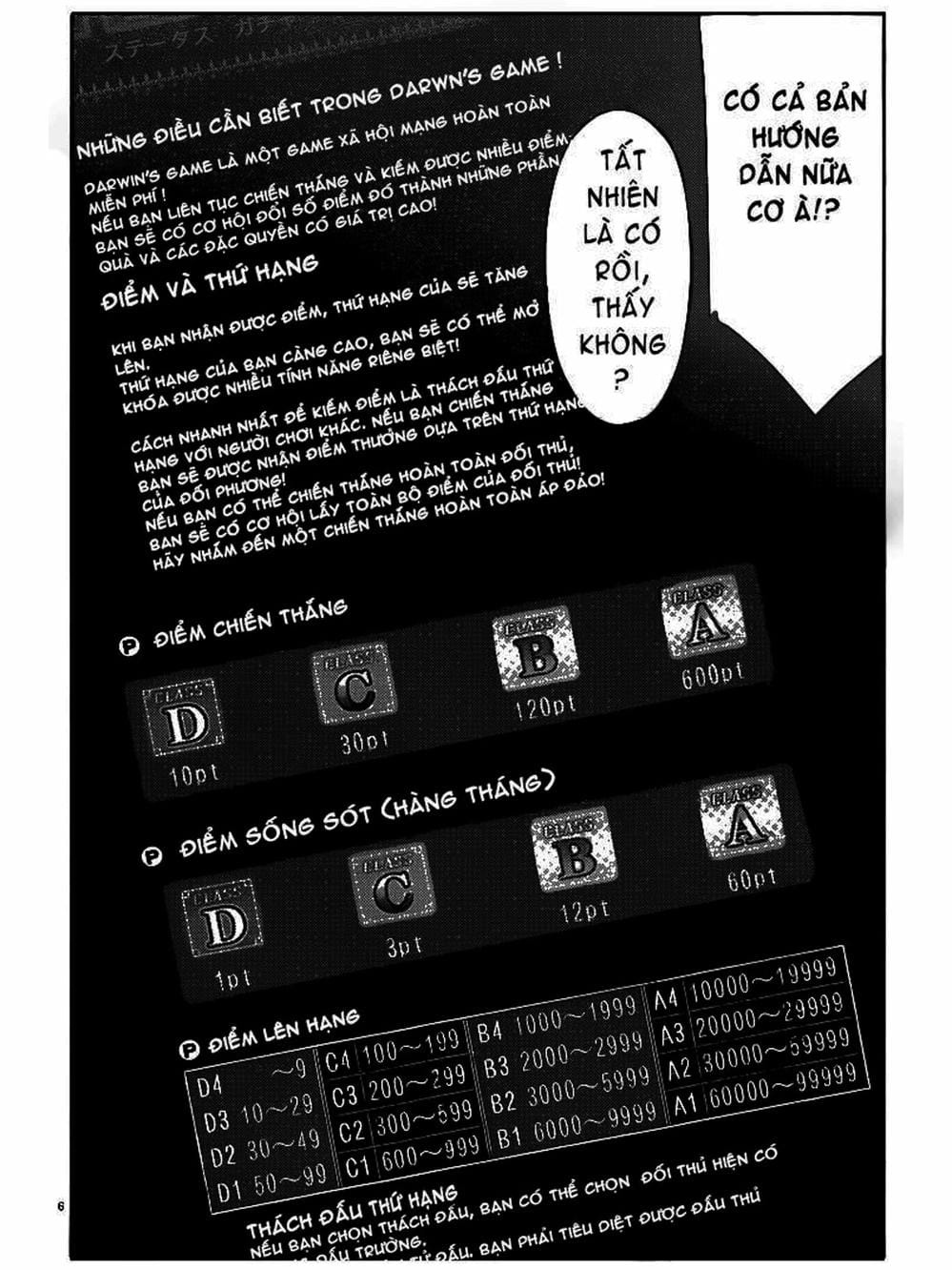 Truyện Tranh Trò Chơi Tiến Hóa - Darwin’s Game trang 5