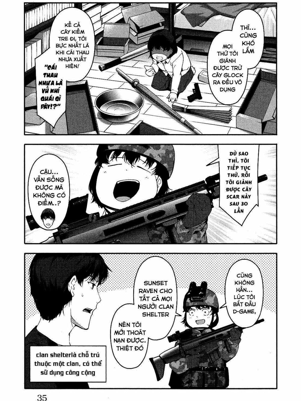 Truyện Tranh Trò Chơi Tiến Hóa - Darwin’s Game trang 5