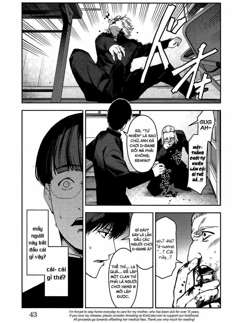 Truyện Tranh Trò Chơi Tiến Hóa - Darwin’s Game trang 5