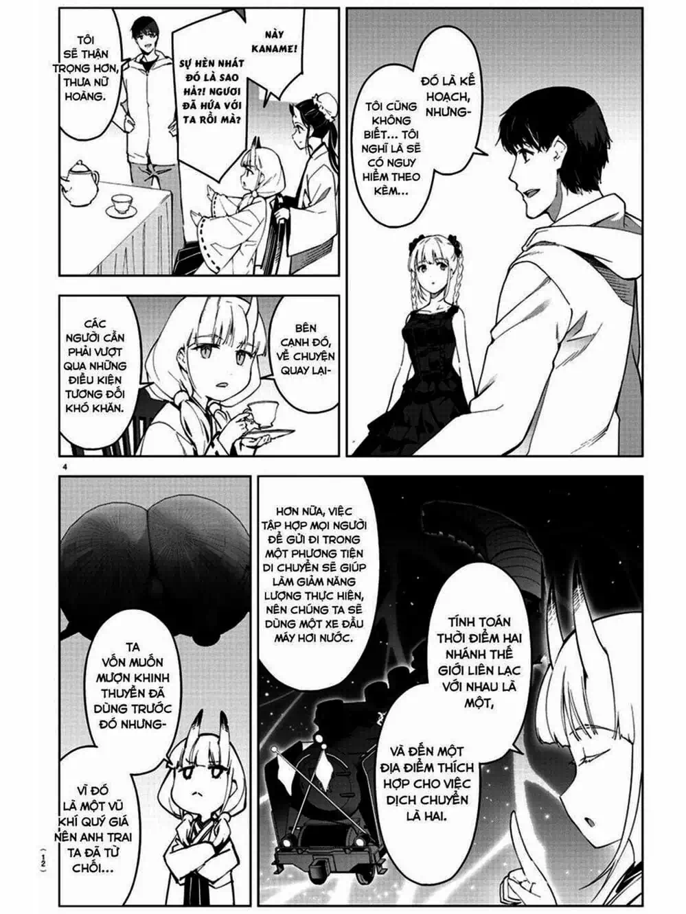 Truyện Tranh Trò Chơi Tiến Hóa - Darwin’s Game trang 5