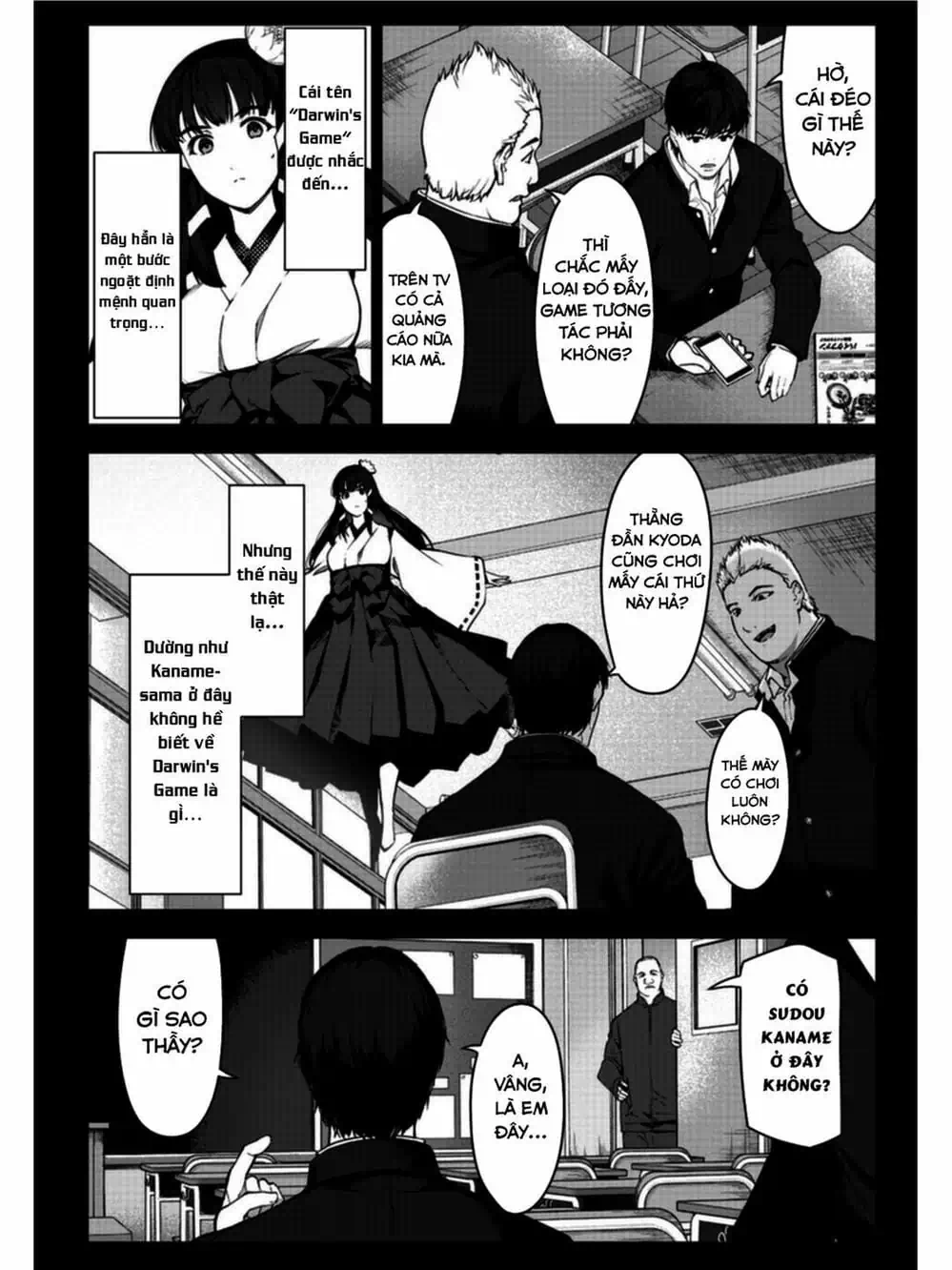 Truyện Tranh Trò Chơi Tiến Hóa - Darwin’s Game trang 5