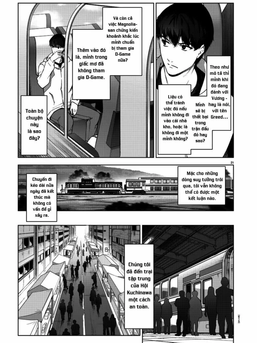 Truyện Tranh Trò Chơi Tiến Hóa - Darwin’s Game trang 5