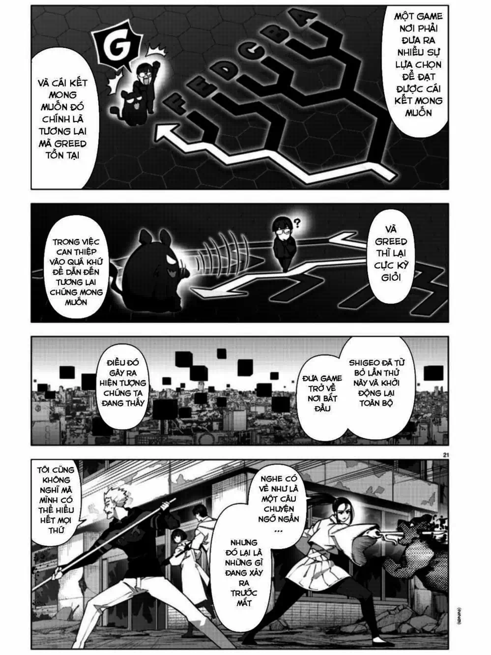 Truyện Tranh Trò Chơi Tiến Hóa - Darwin’s Game trang 5