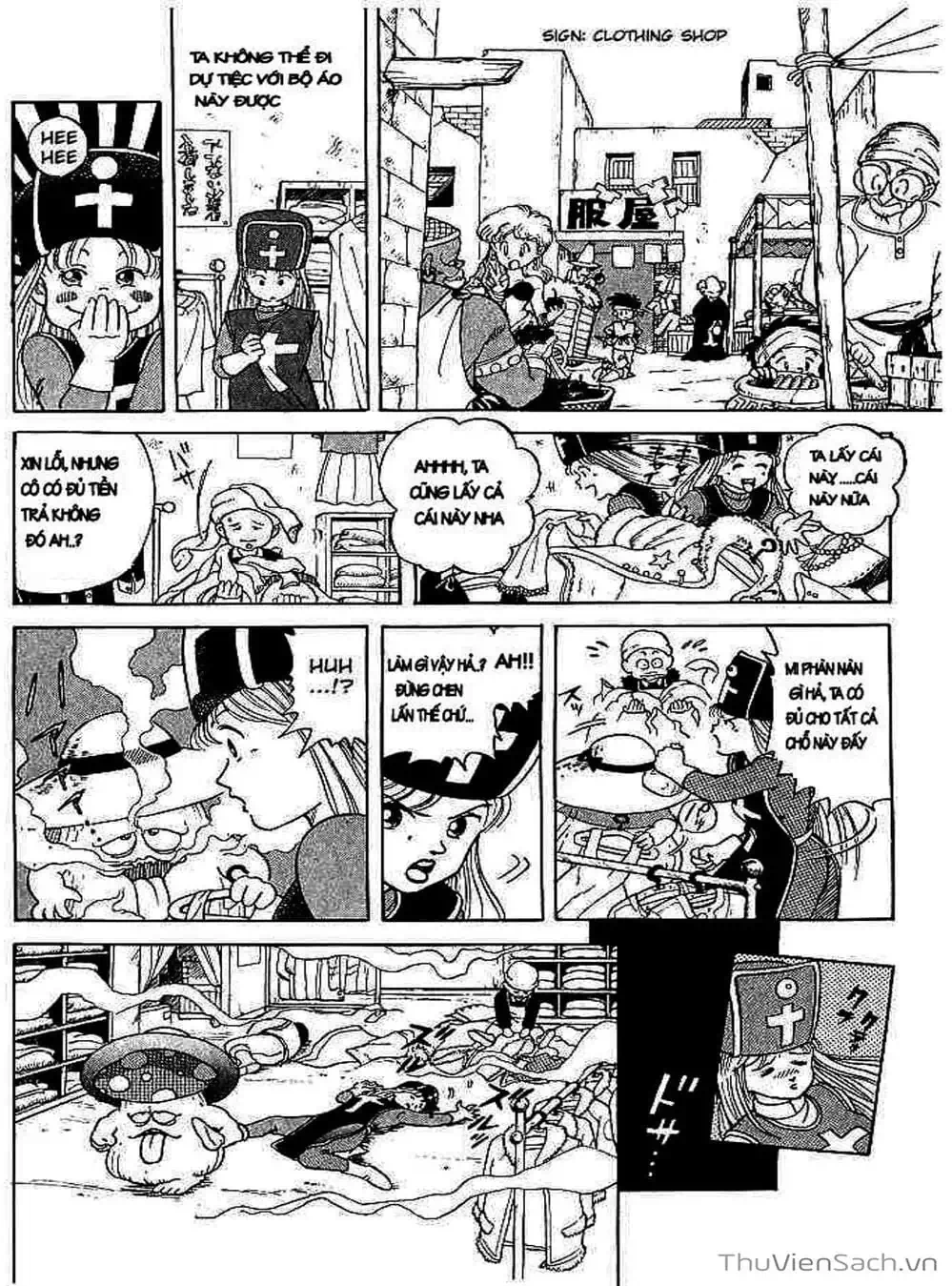 Truyện Tranh Dấu Ấn Rồng Thiêng - Dragon Quest trang 4