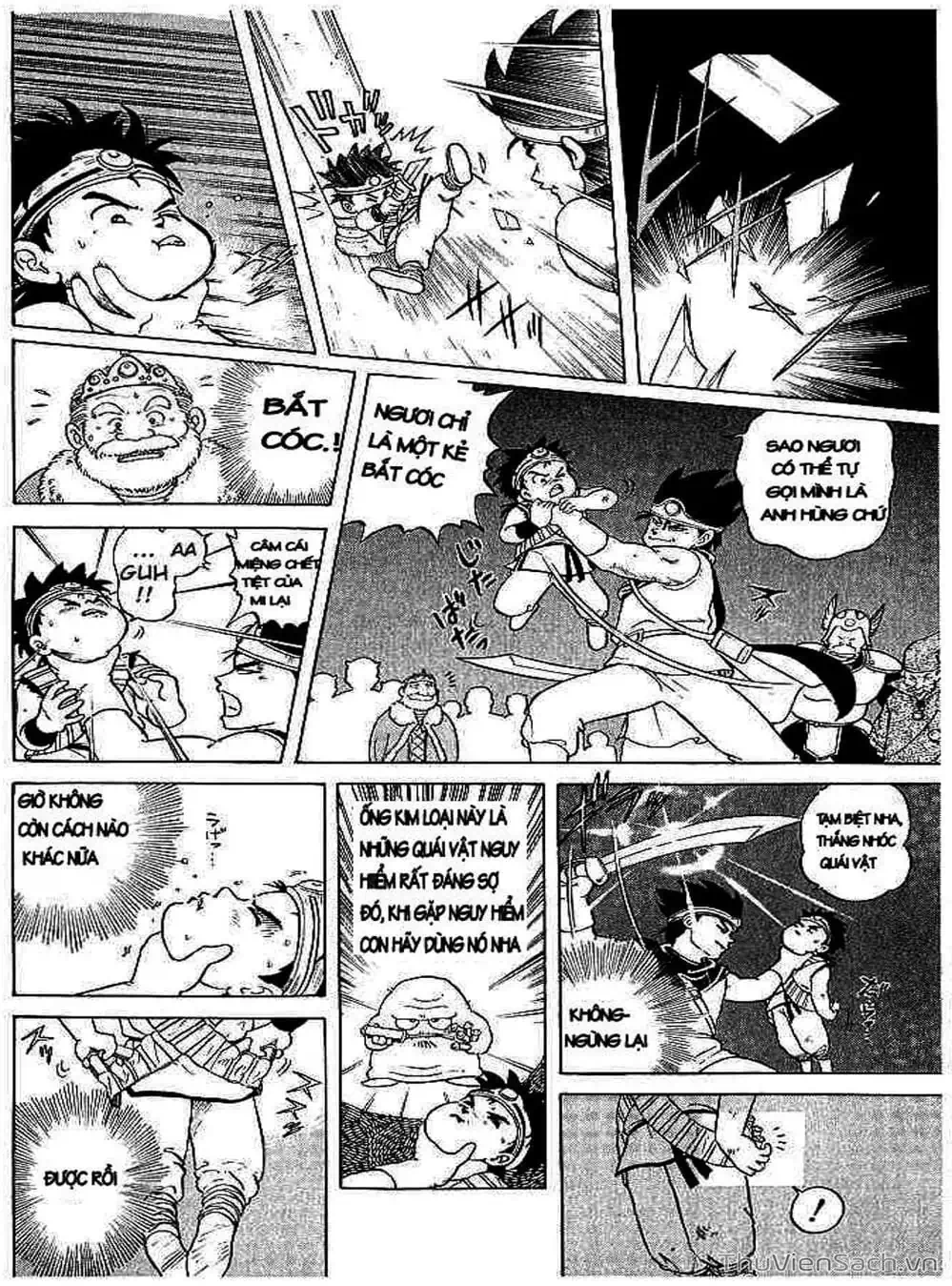 Truyện Tranh Dấu Ấn Rồng Thiêng - Dragon Quest trang 4