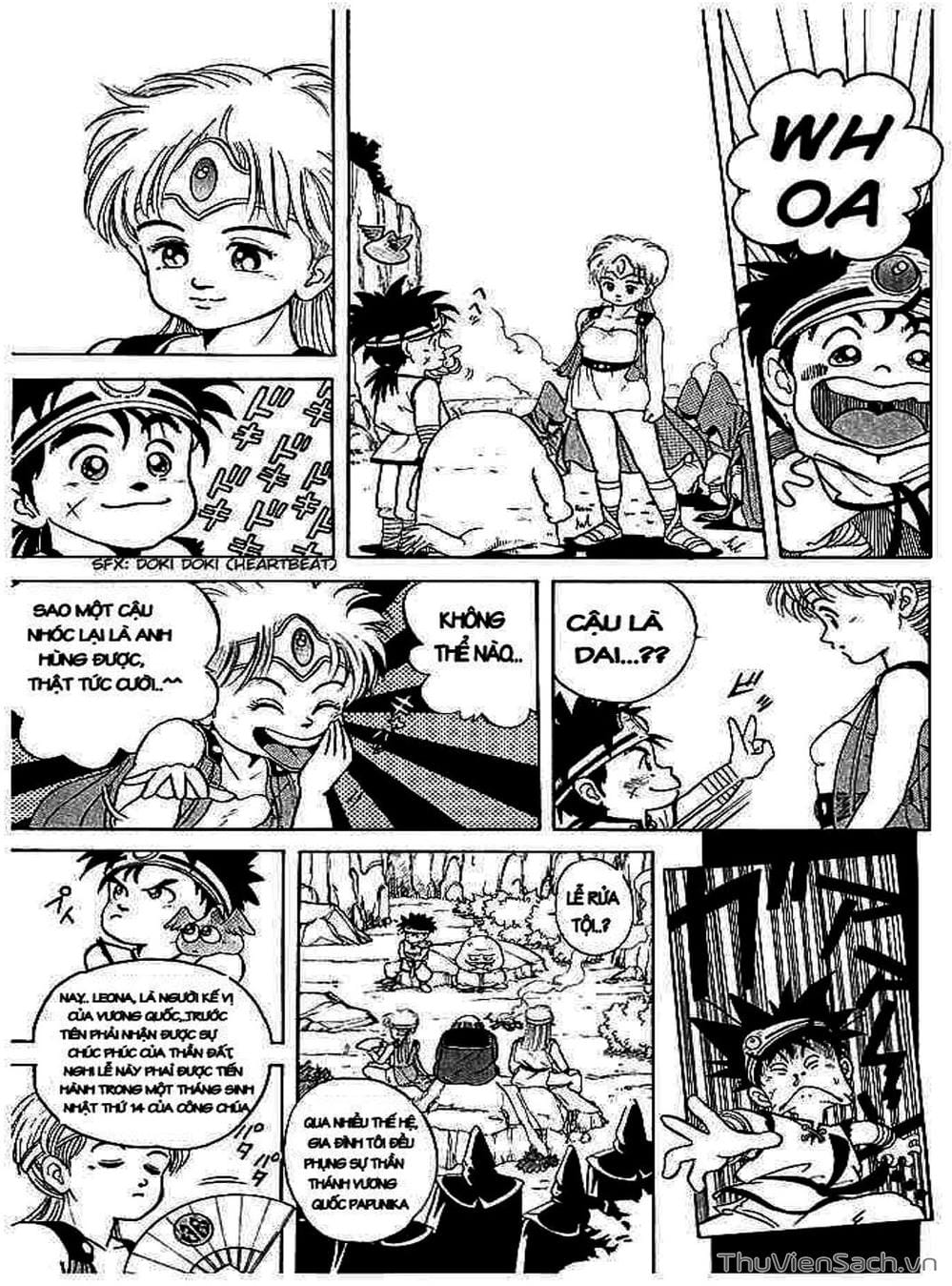 Truyện Tranh Dấu Ấn Rồng Thiêng - Dragon Quest trang 4
