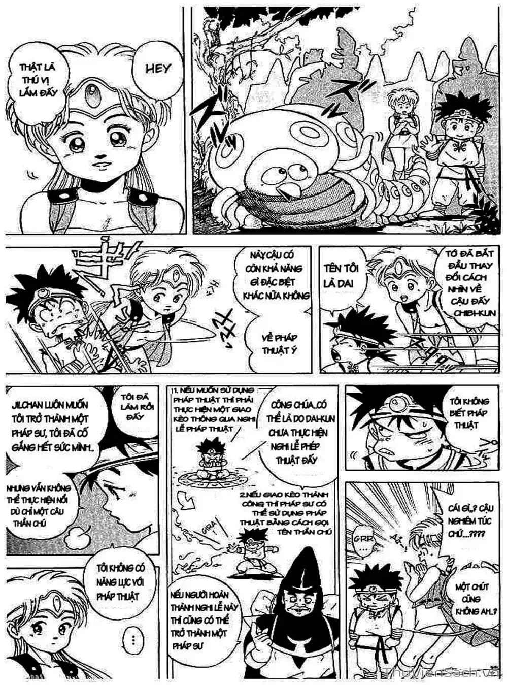 Truyện Tranh Dấu Ấn Rồng Thiêng - Dragon Quest trang 4
