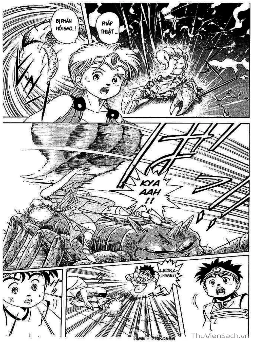 Truyện Tranh Dấu Ấn Rồng Thiêng - Dragon Quest trang 4