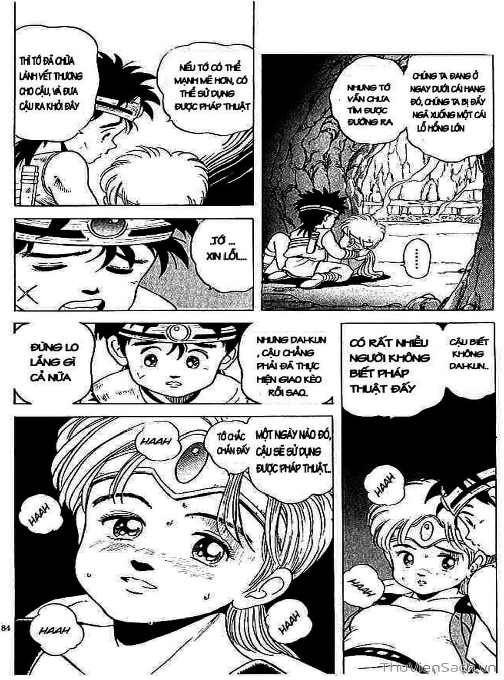 Truyện Tranh Dấu Ấn Rồng Thiêng - Dragon Quest trang 4