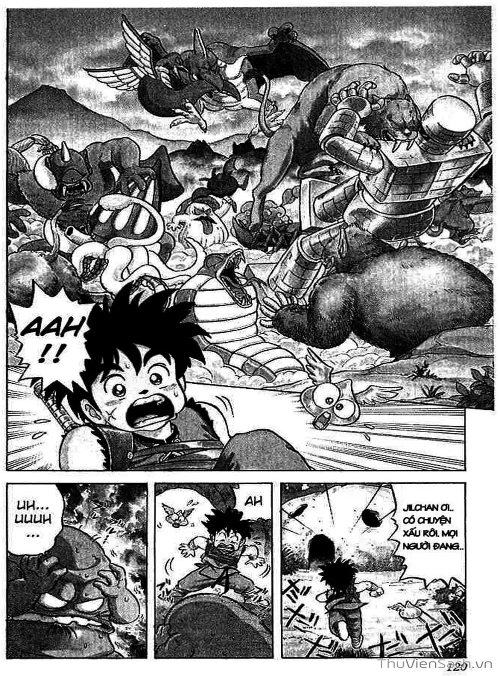 Truyện Tranh Dấu Ấn Rồng Thiêng - Dragon Quest trang 4