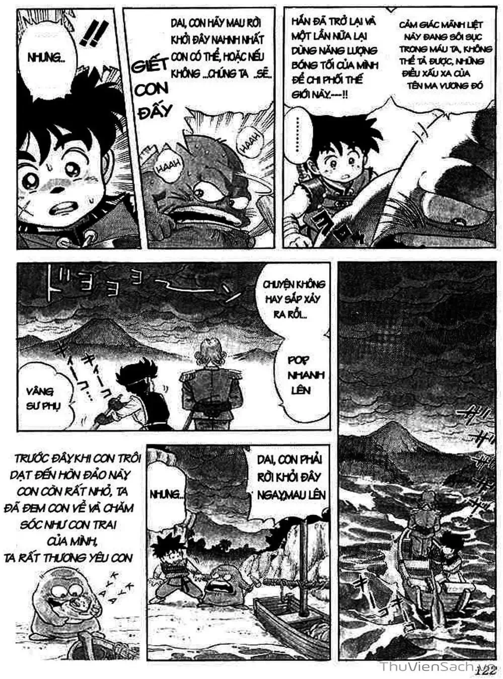 Truyện Tranh Dấu Ấn Rồng Thiêng - Dragon Quest trang 4