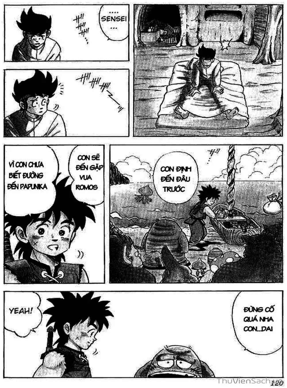 Truyện Tranh Dấu Ấn Rồng Thiêng - Dragon Quest trang 4