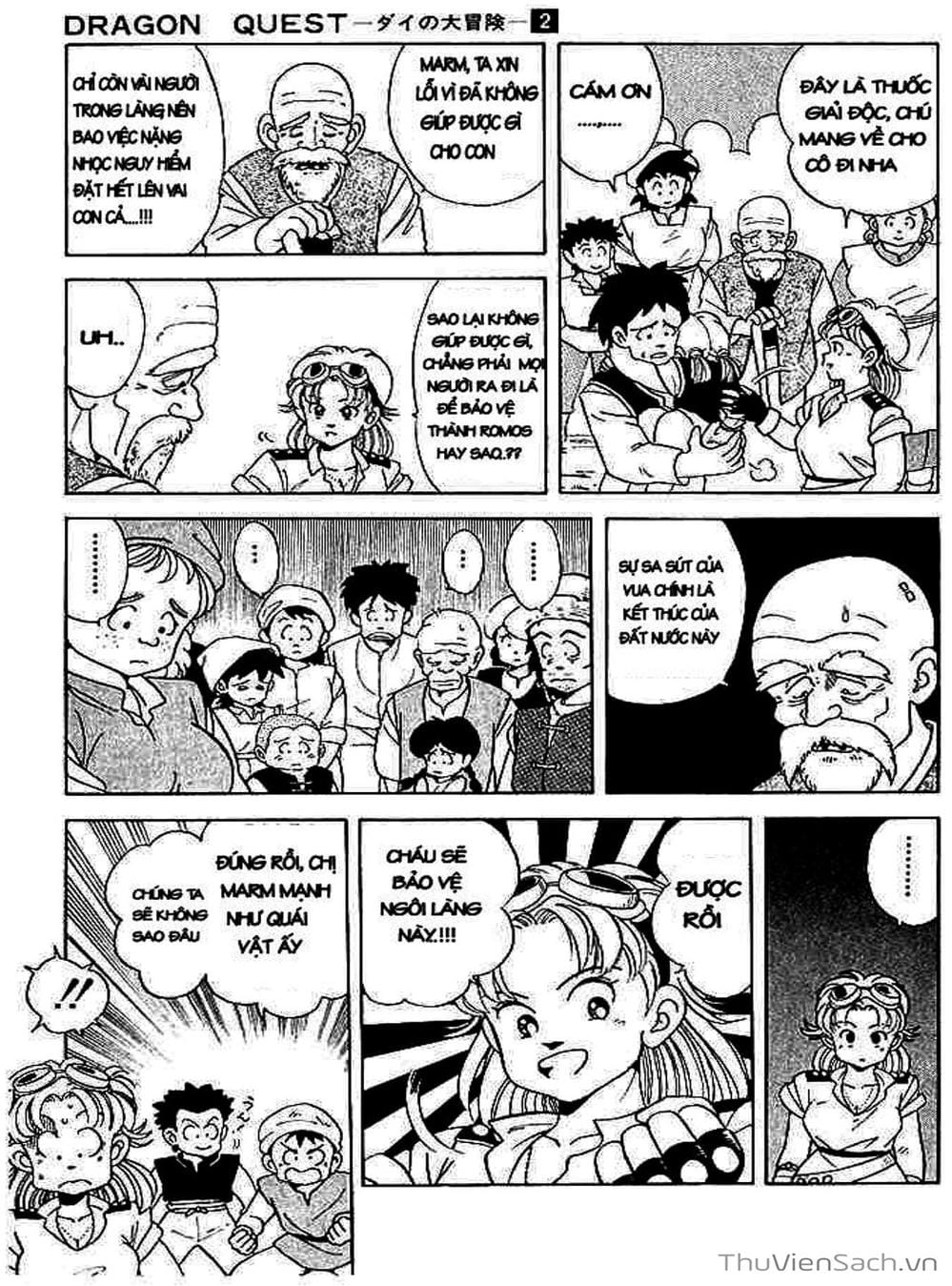 Truyện Tranh Dấu Ấn Rồng Thiêng - Dragon Quest trang 4