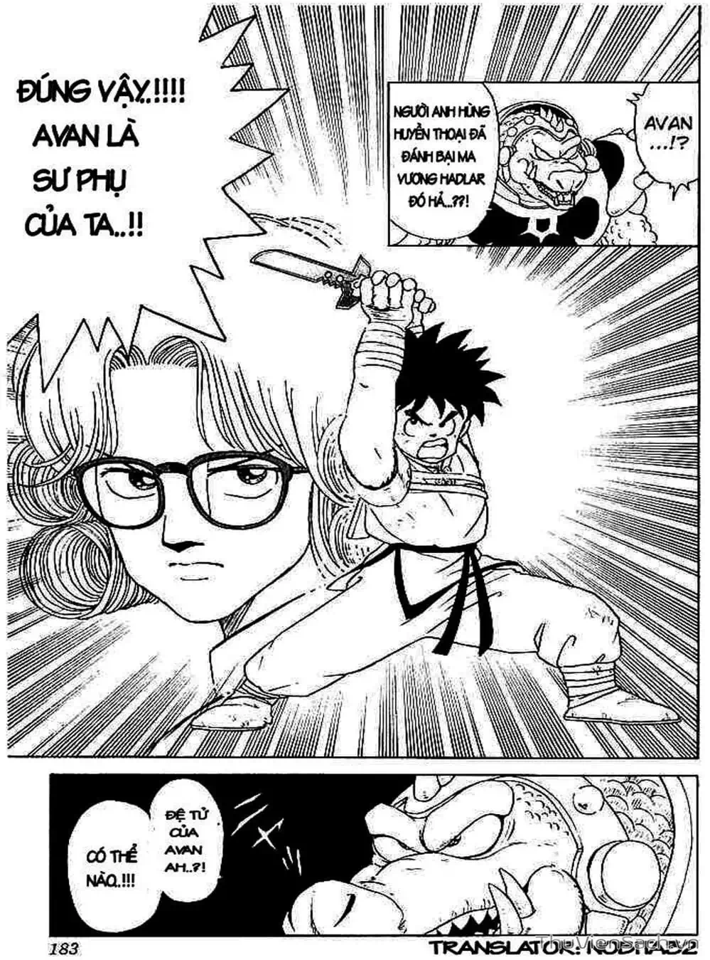 Truyện Tranh Dấu Ấn Rồng Thiêng - Dragon Quest trang 4