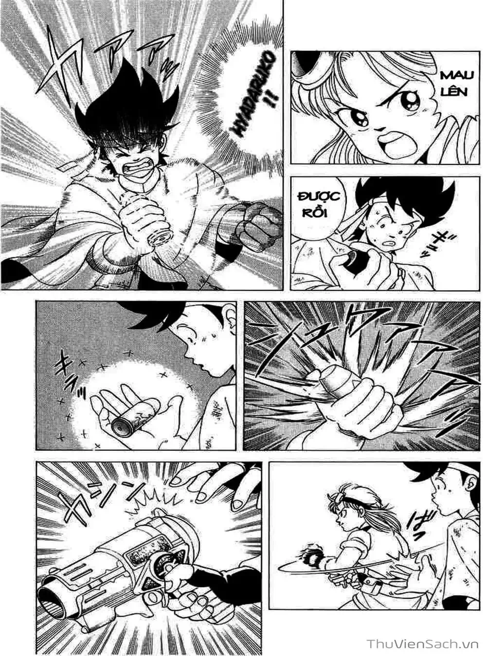 Truyện Tranh Dấu Ấn Rồng Thiêng - Dragon Quest trang 4