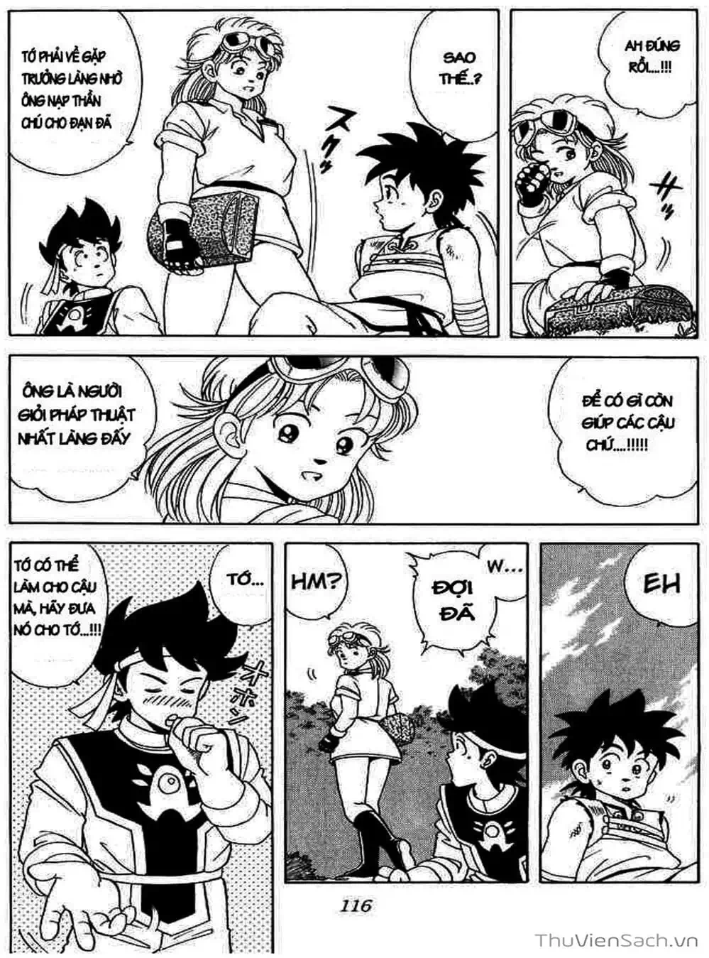 Truyện Tranh Dấu Ấn Rồng Thiêng - Dragon Quest trang 4