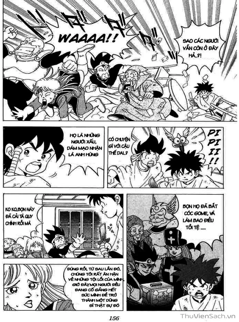 Truyện Tranh Dấu Ấn Rồng Thiêng - Dragon Quest trang 4