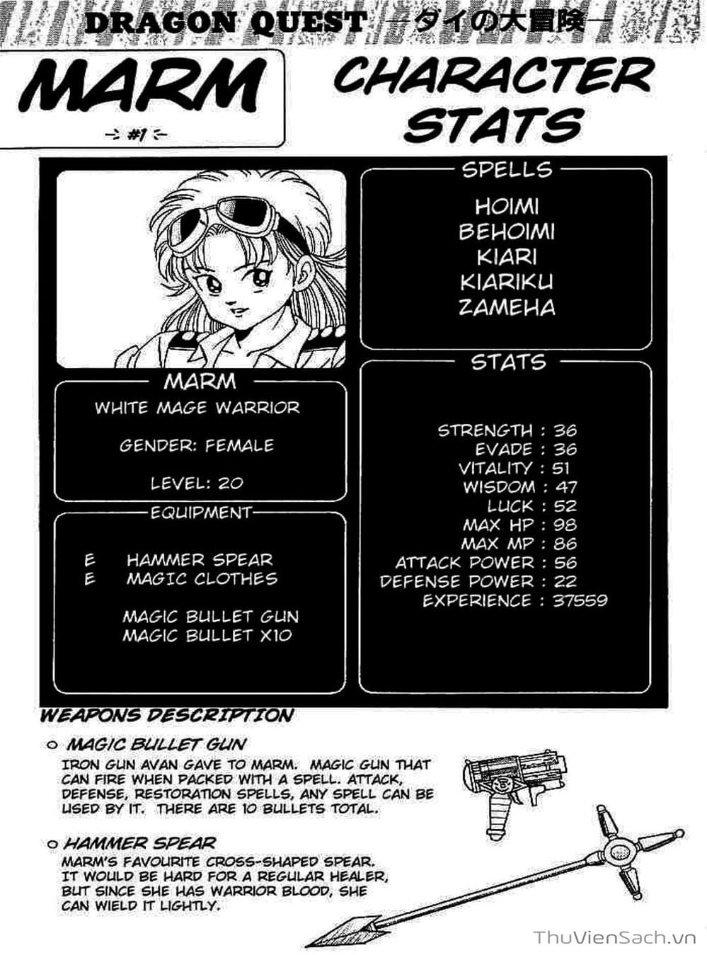 Truyện Tranh Dấu Ấn Rồng Thiêng - Dragon Quest trang 4