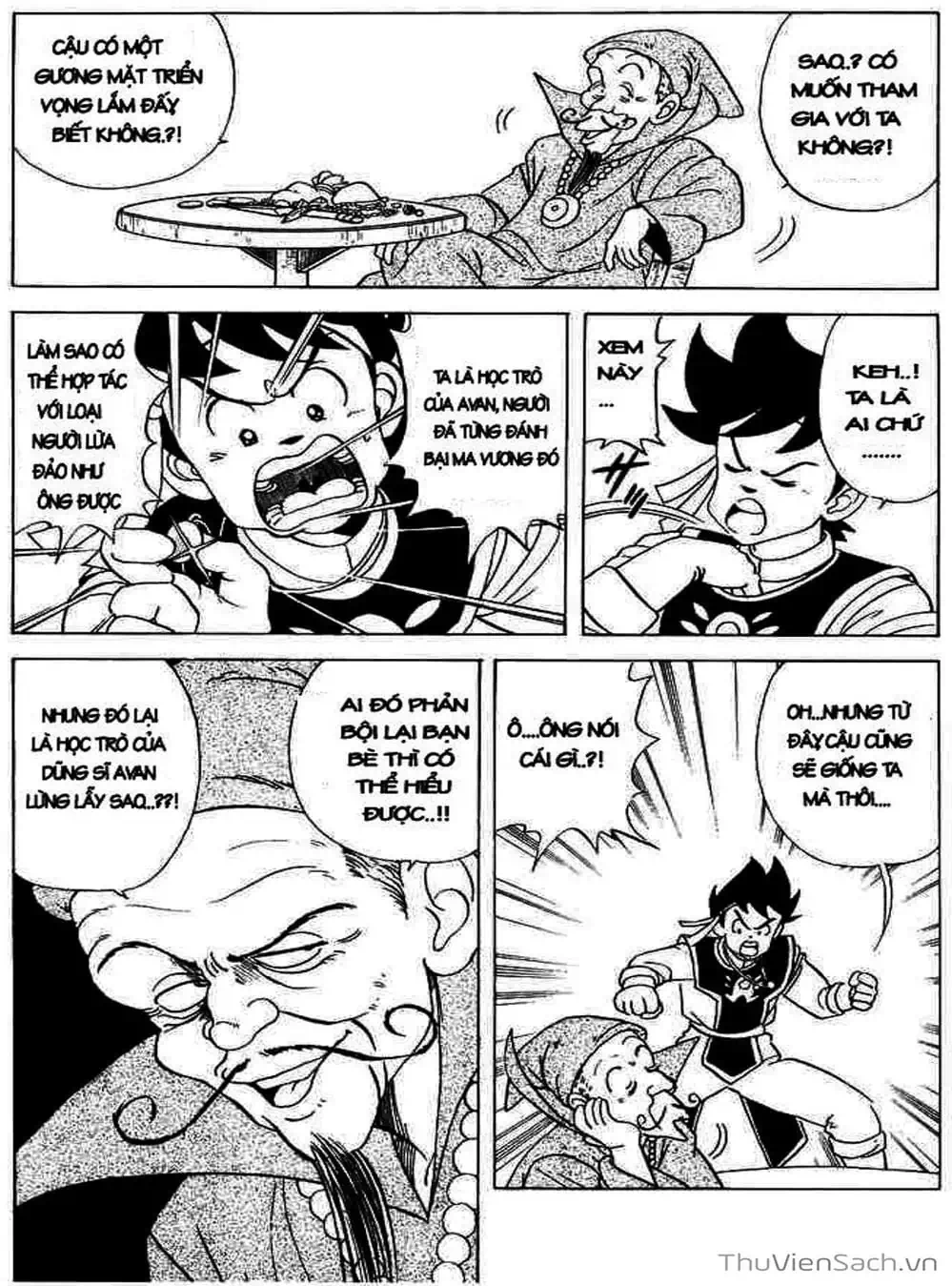 Truyện Tranh Dấu Ấn Rồng Thiêng - Dragon Quest trang 4