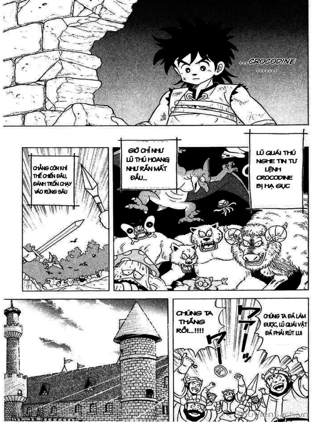 Truyện Tranh Dấu Ấn Rồng Thiêng - Dragon Quest trang 4