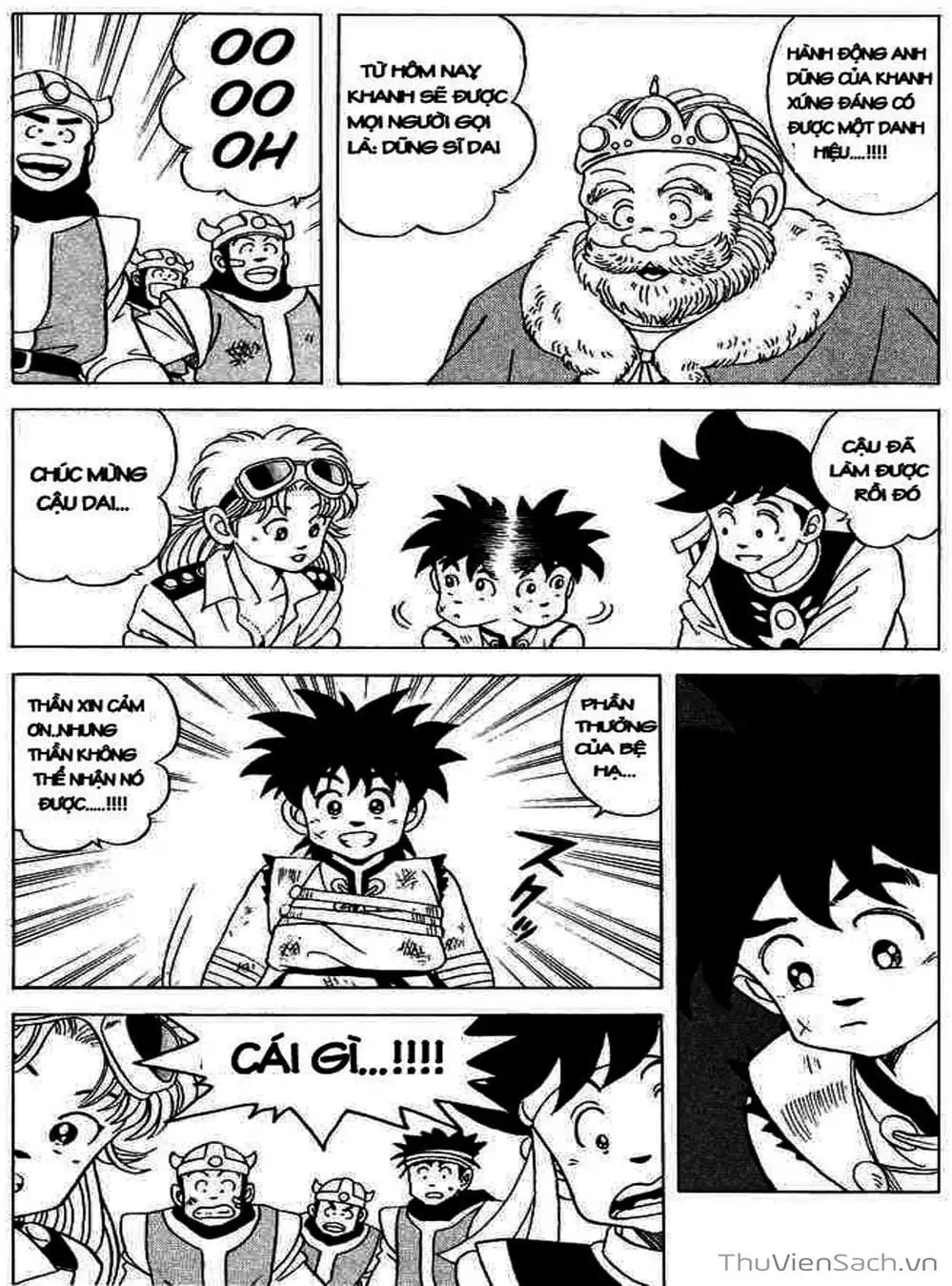 Truyện Tranh Dấu Ấn Rồng Thiêng - Dragon Quest trang 4