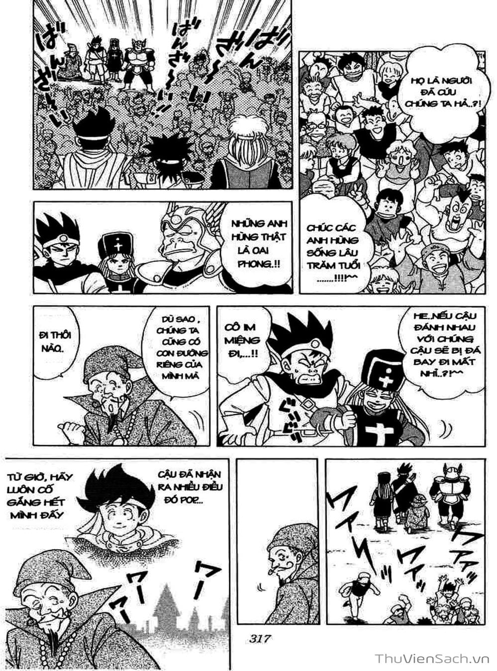 Truyện Tranh Dấu Ấn Rồng Thiêng - Dragon Quest trang 4