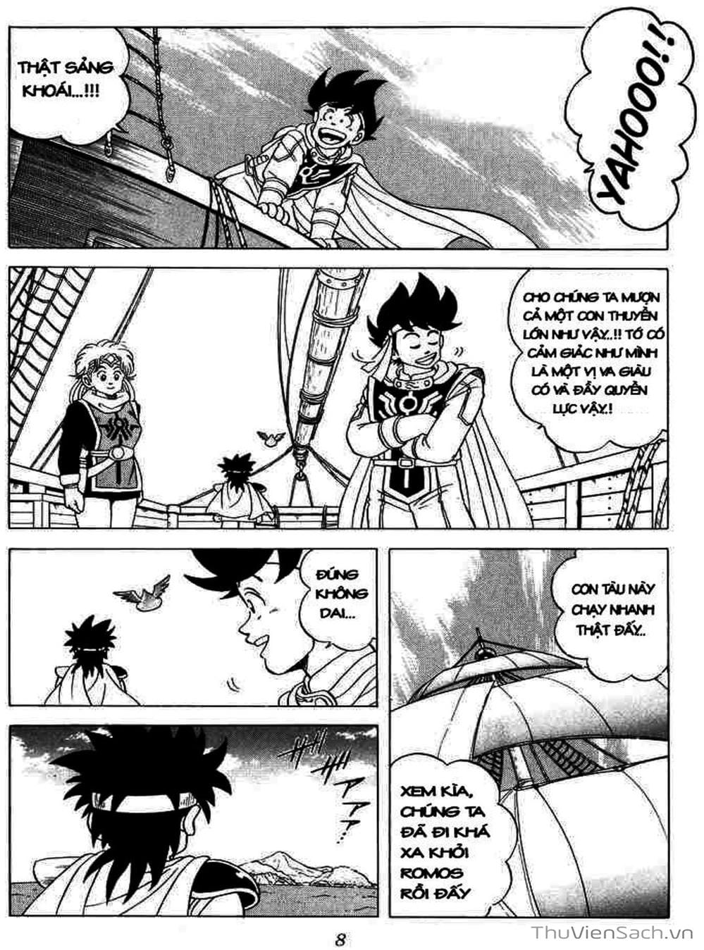 Truyện Tranh Dấu Ấn Rồng Thiêng - Dragon Quest trang 4