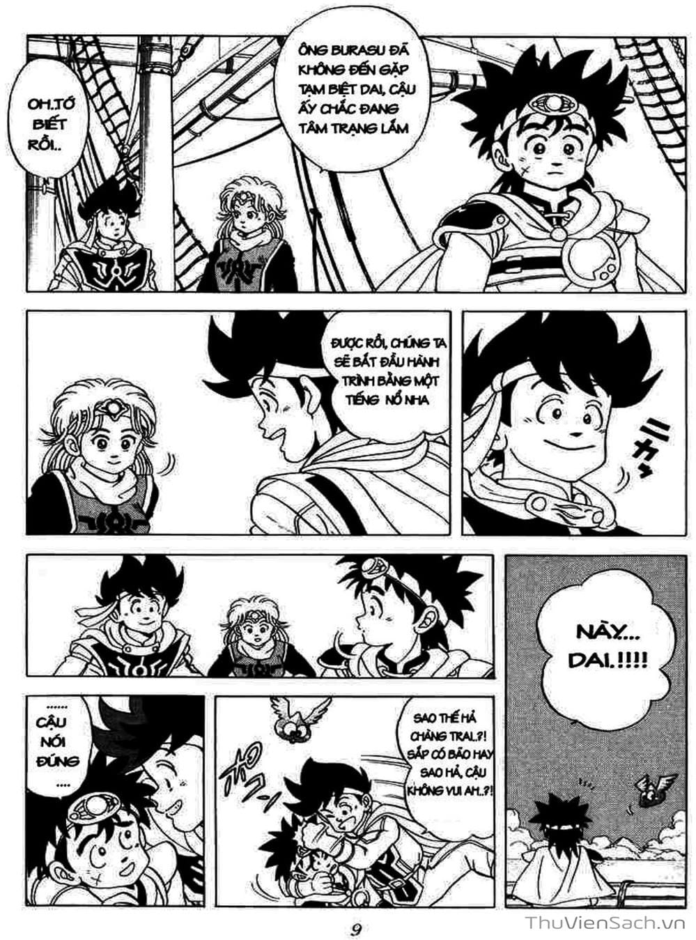 Truyện Tranh Dấu Ấn Rồng Thiêng - Dragon Quest trang 4