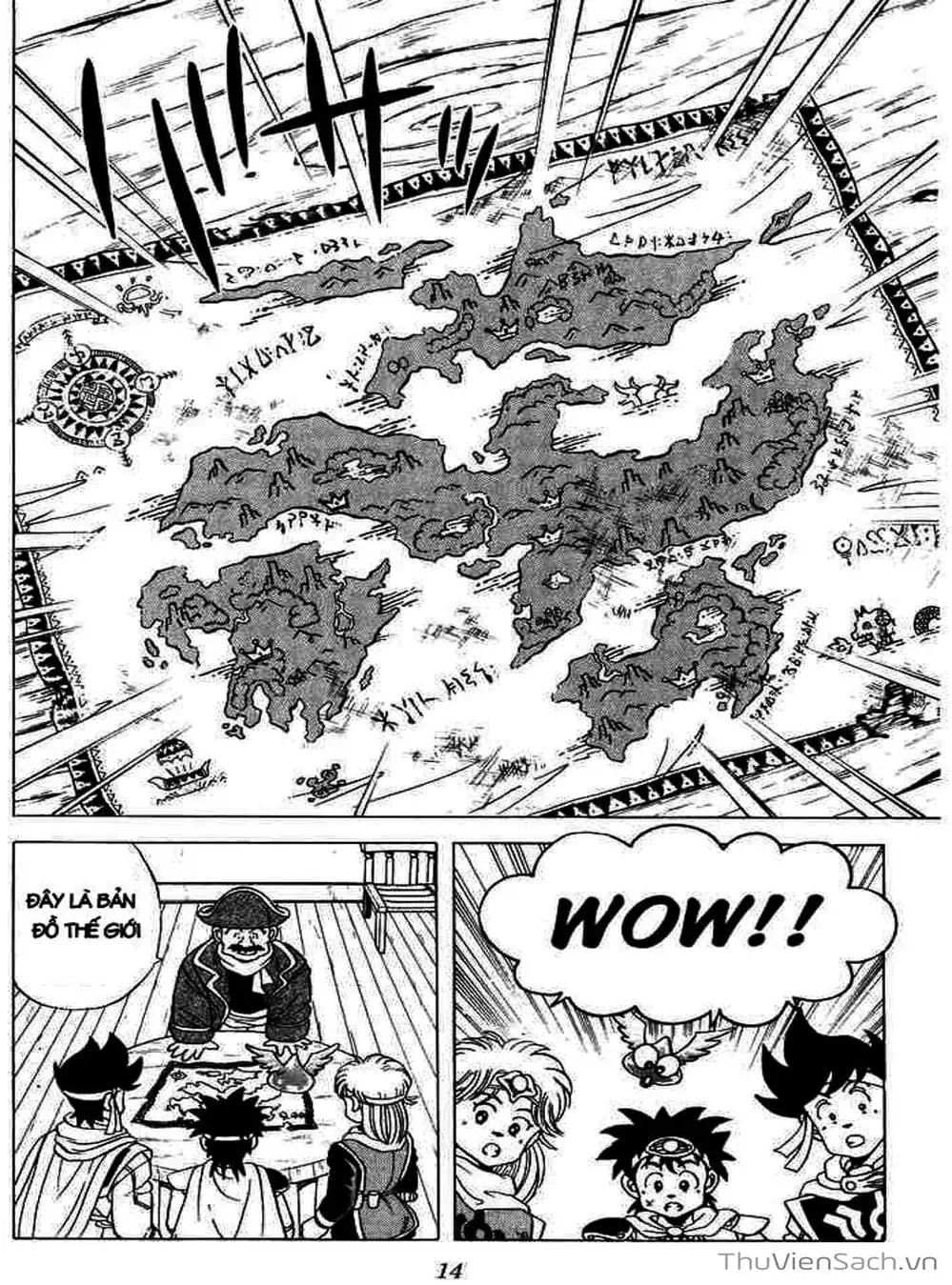 Truyện Tranh Dấu Ấn Rồng Thiêng - Dragon Quest trang 4