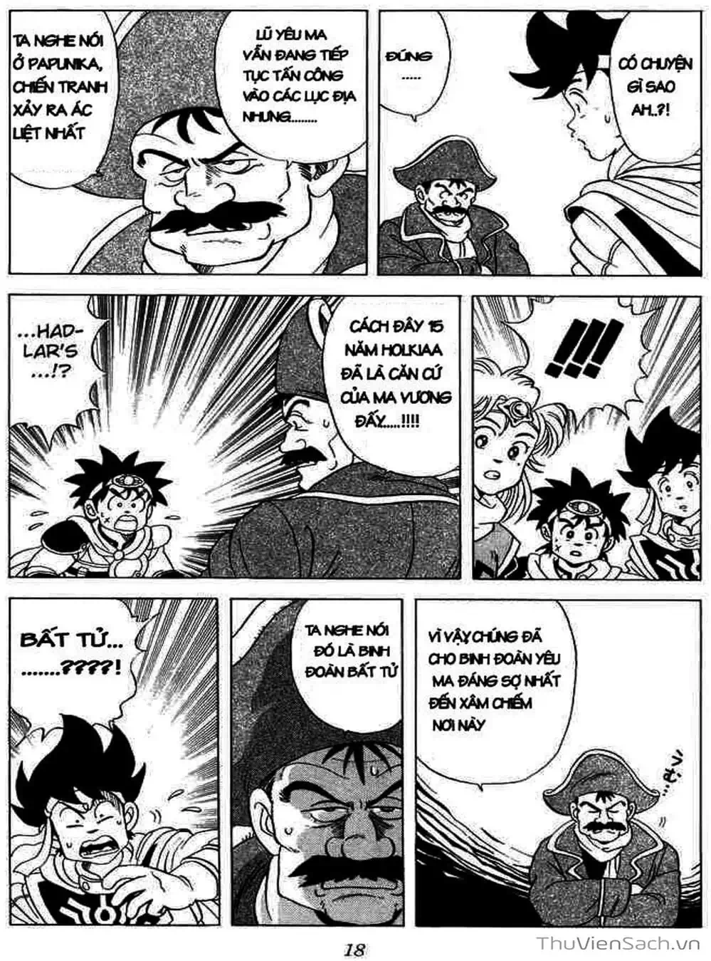 Truyện Tranh Dấu Ấn Rồng Thiêng - Dragon Quest trang 4