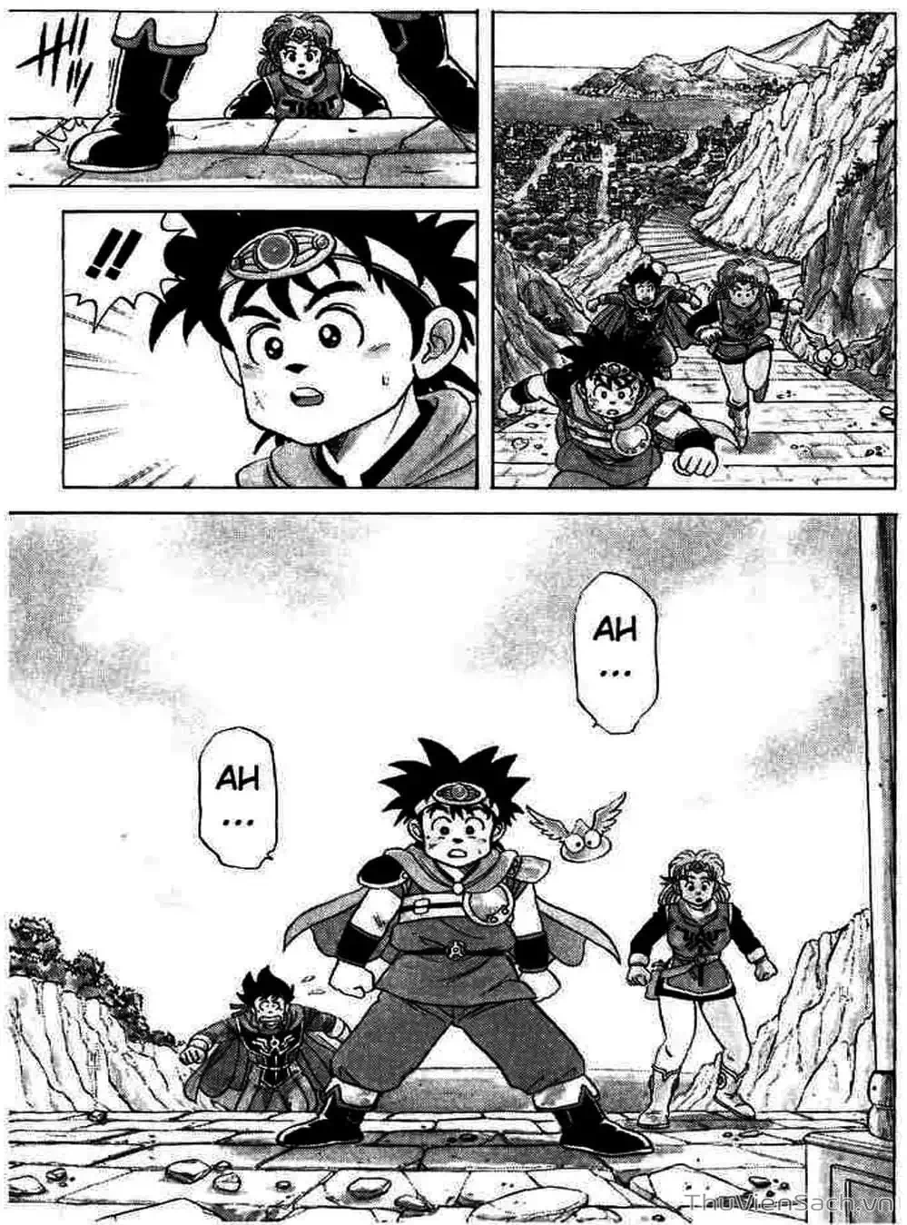 Truyện Tranh Dấu Ấn Rồng Thiêng - Dragon Quest trang 4