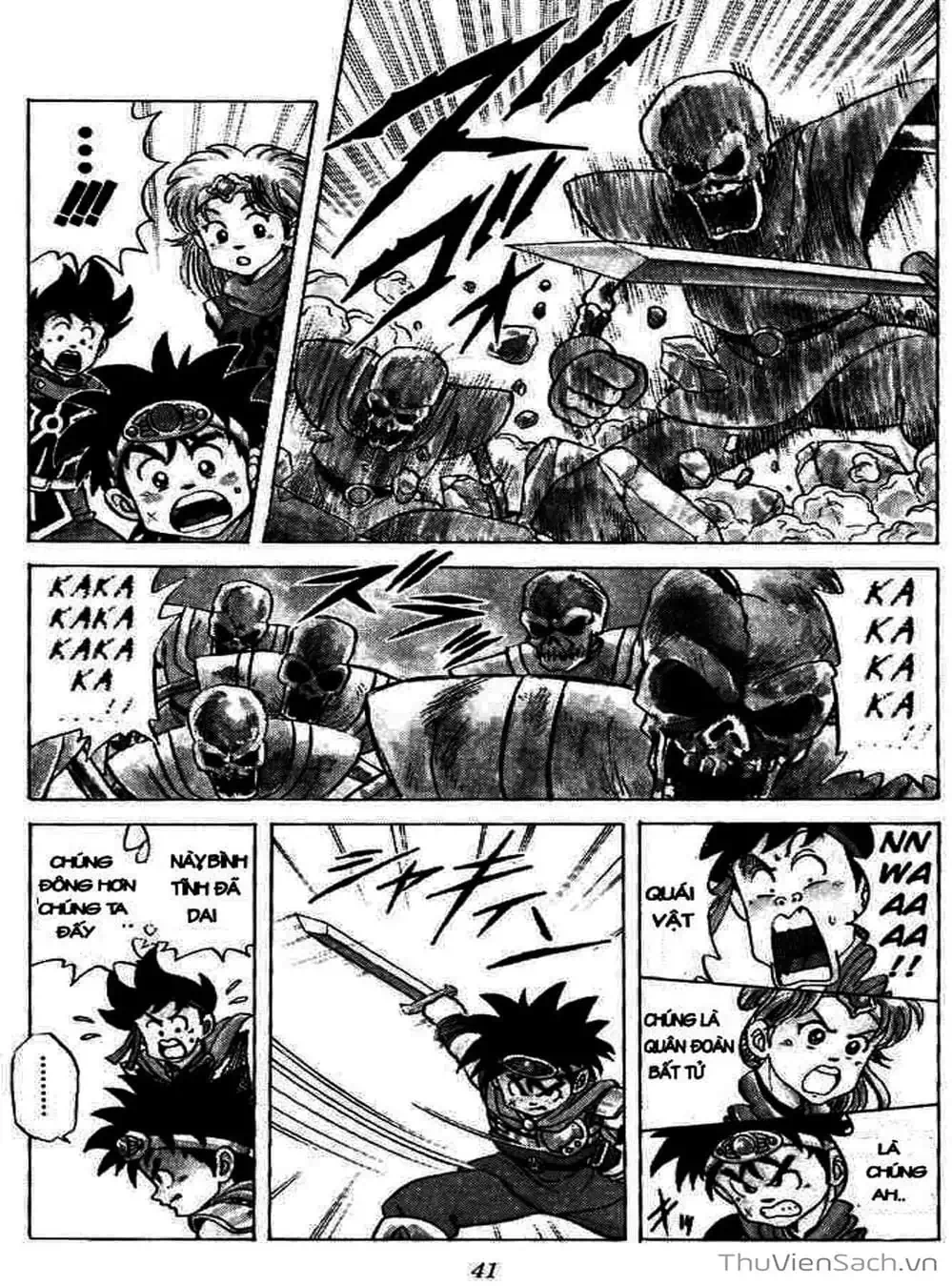 Truyện Tranh Dấu Ấn Rồng Thiêng - Dragon Quest trang 4