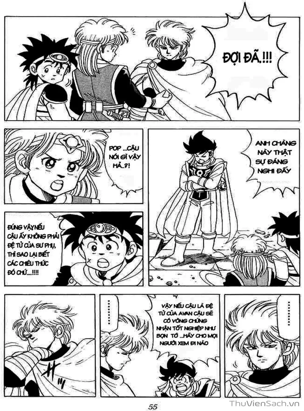 Truyện Tranh Dấu Ấn Rồng Thiêng - Dragon Quest trang 4