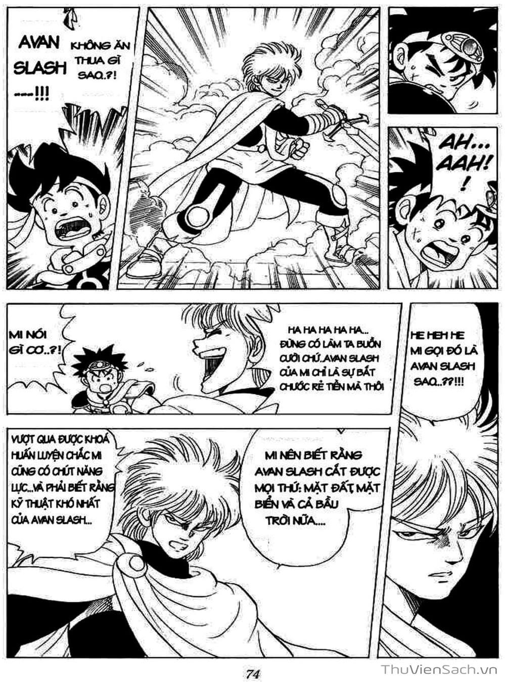 Truyện Tranh Dấu Ấn Rồng Thiêng - Dragon Quest trang 4