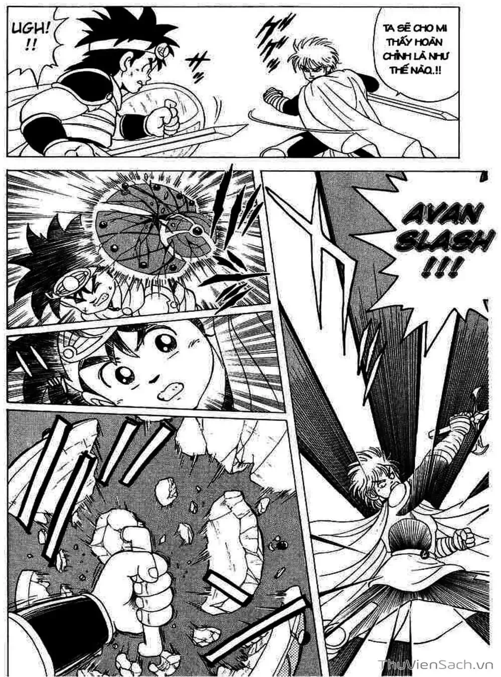 Truyện Tranh Dấu Ấn Rồng Thiêng - Dragon Quest trang 4