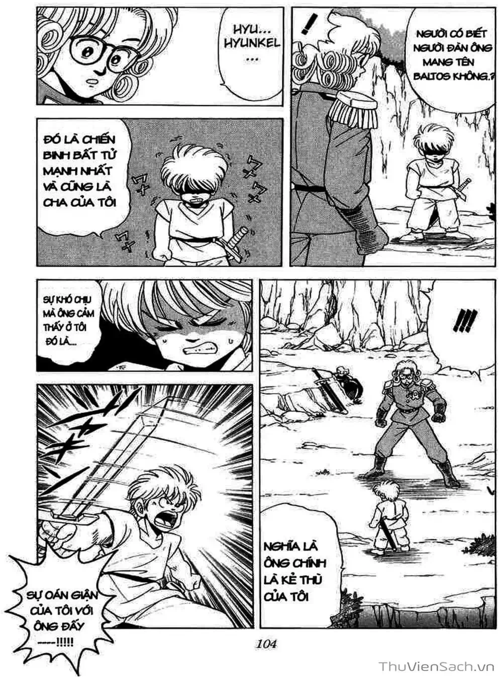 Truyện Tranh Dấu Ấn Rồng Thiêng - Dragon Quest trang 4