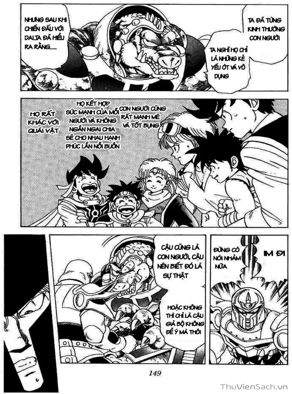 Truyện Tranh Dấu Ấn Rồng Thiêng - Dragon Quest trang 4
