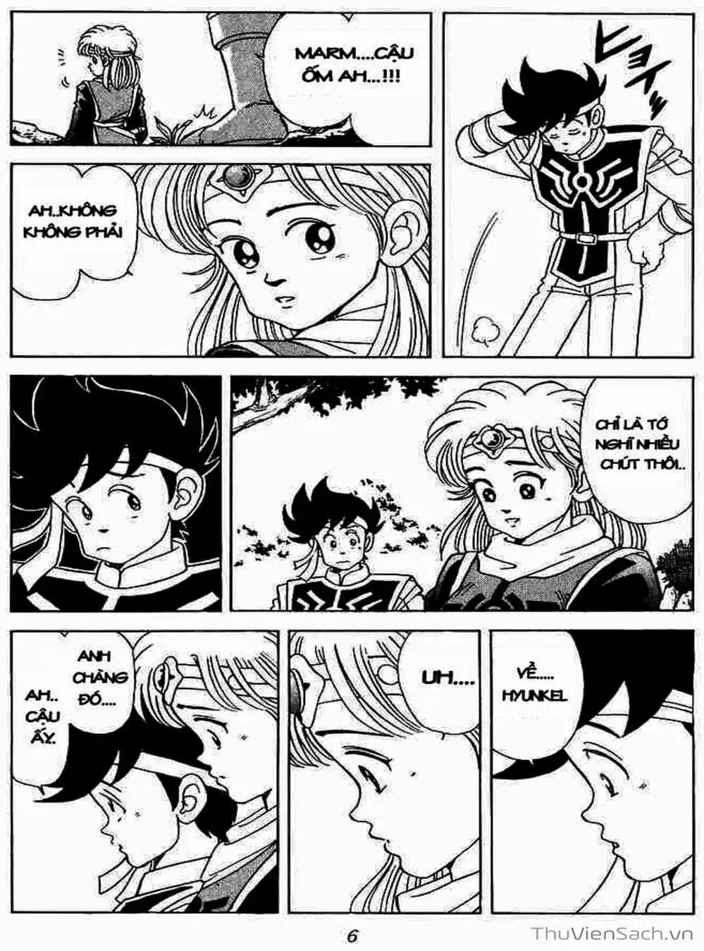 Truyện Tranh Dấu Ấn Rồng Thiêng - Dragon Quest trang 4