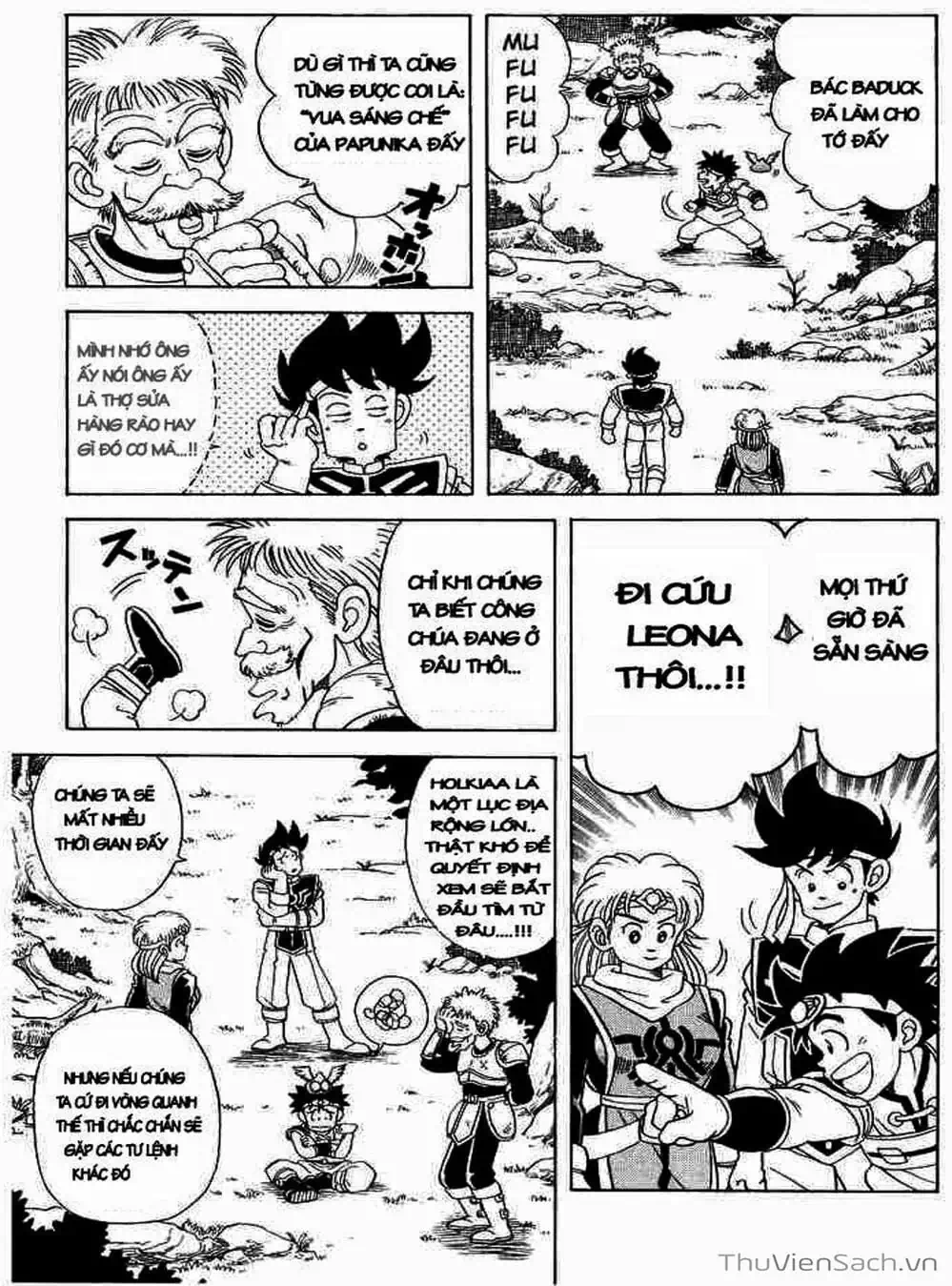 Truyện Tranh Dấu Ấn Rồng Thiêng - Dragon Quest trang 4