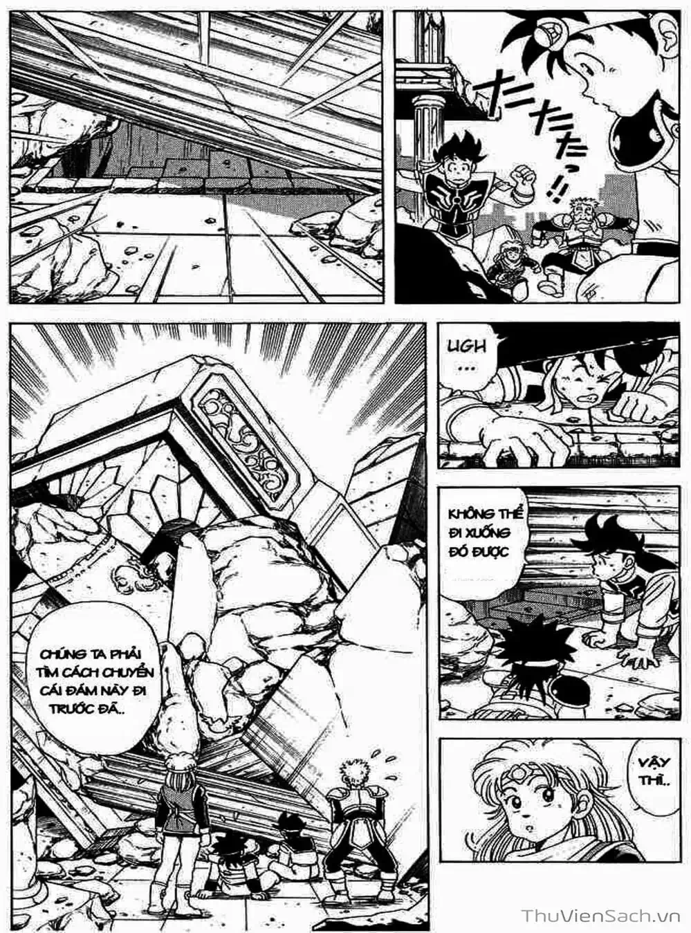 Truyện Tranh Dấu Ấn Rồng Thiêng - Dragon Quest trang 4