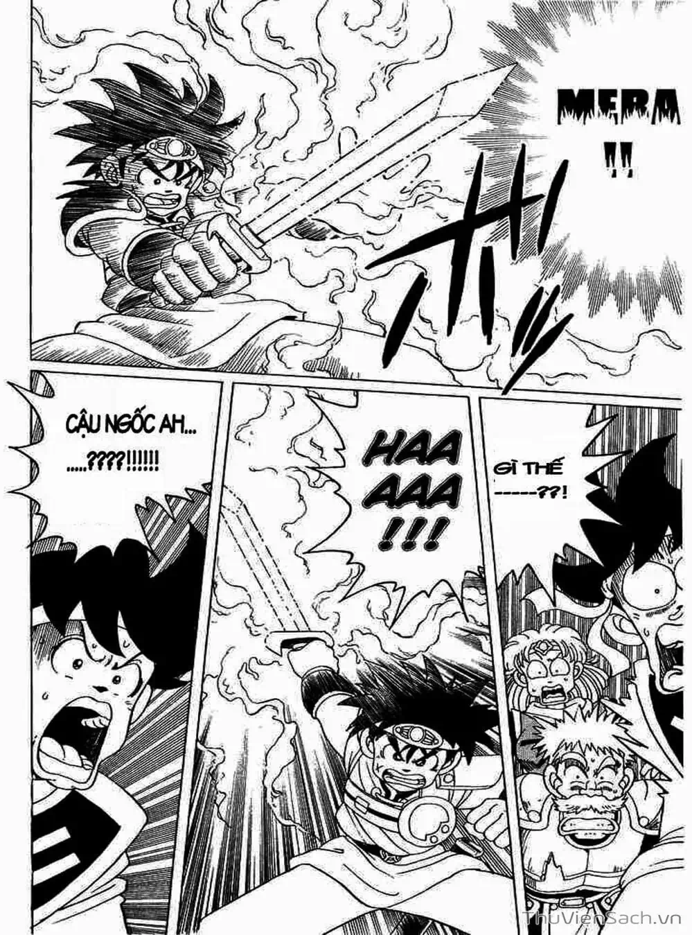 Truyện Tranh Dấu Ấn Rồng Thiêng - Dragon Quest trang 4