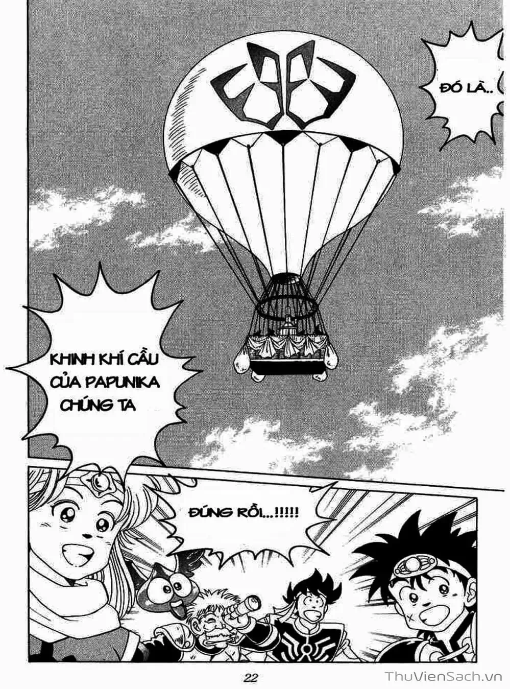 Truyện Tranh Dấu Ấn Rồng Thiêng - Dragon Quest trang 4