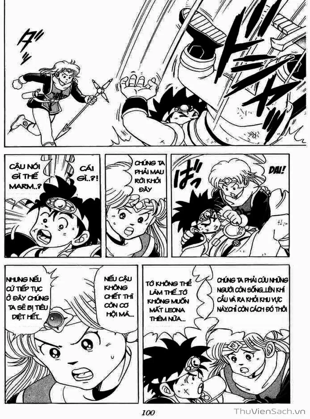 Truyện Tranh Dấu Ấn Rồng Thiêng - Dragon Quest trang 4