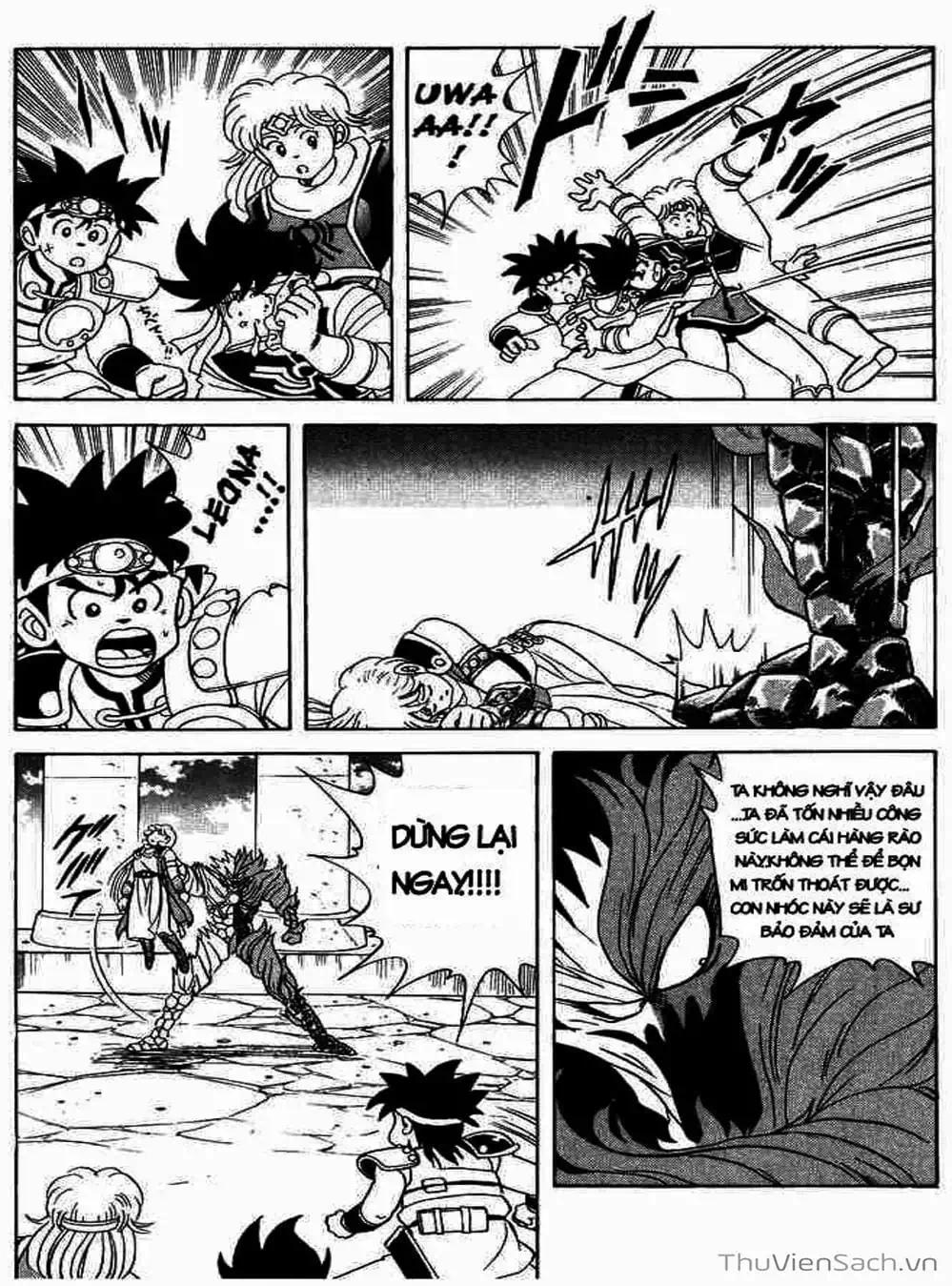 Truyện Tranh Dấu Ấn Rồng Thiêng - Dragon Quest trang 4