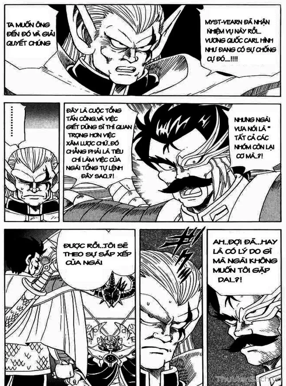 Truyện Tranh Dấu Ấn Rồng Thiêng - Dragon Quest trang 4