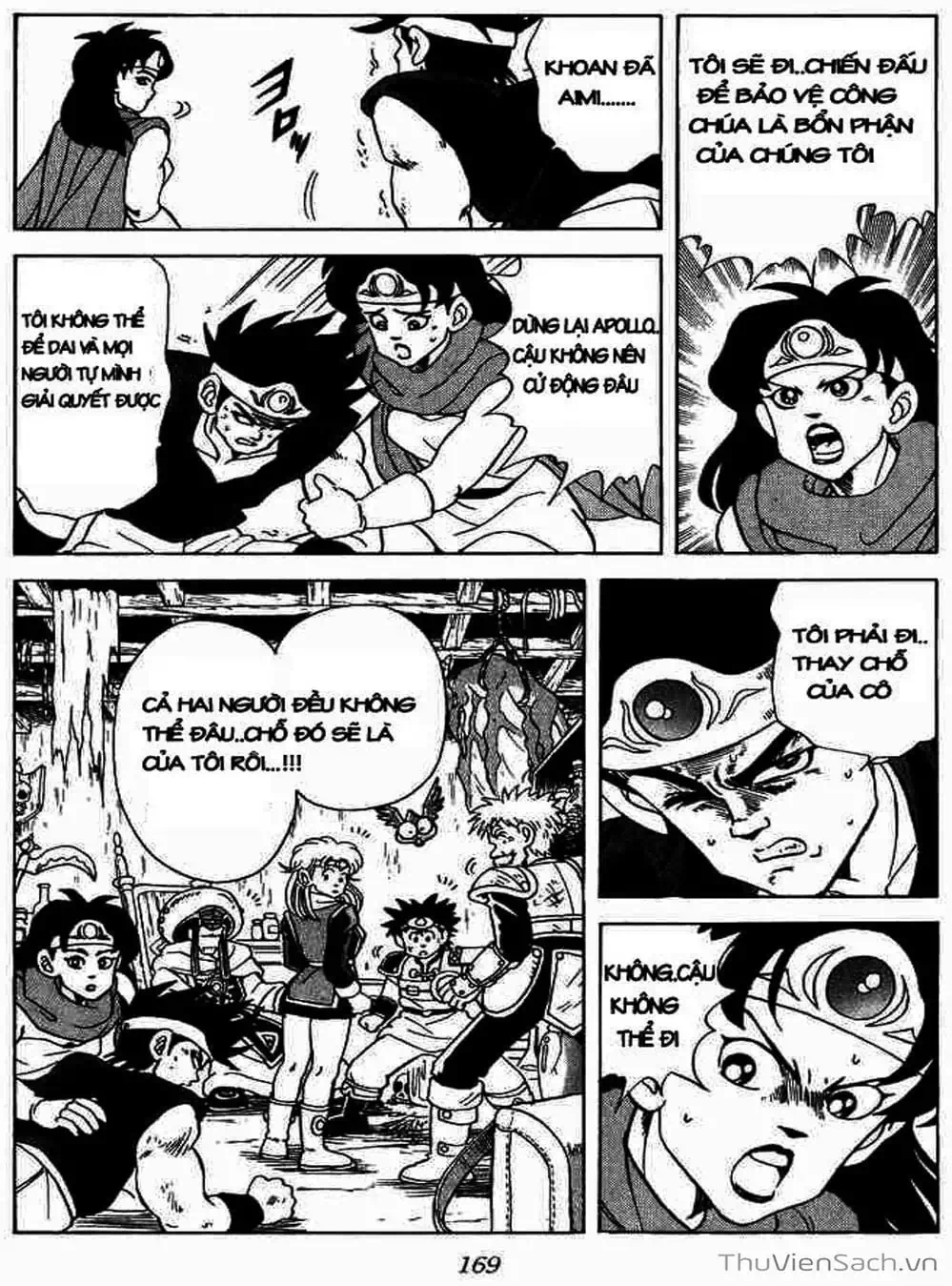 Truyện Tranh Dấu Ấn Rồng Thiêng - Dragon Quest trang 4