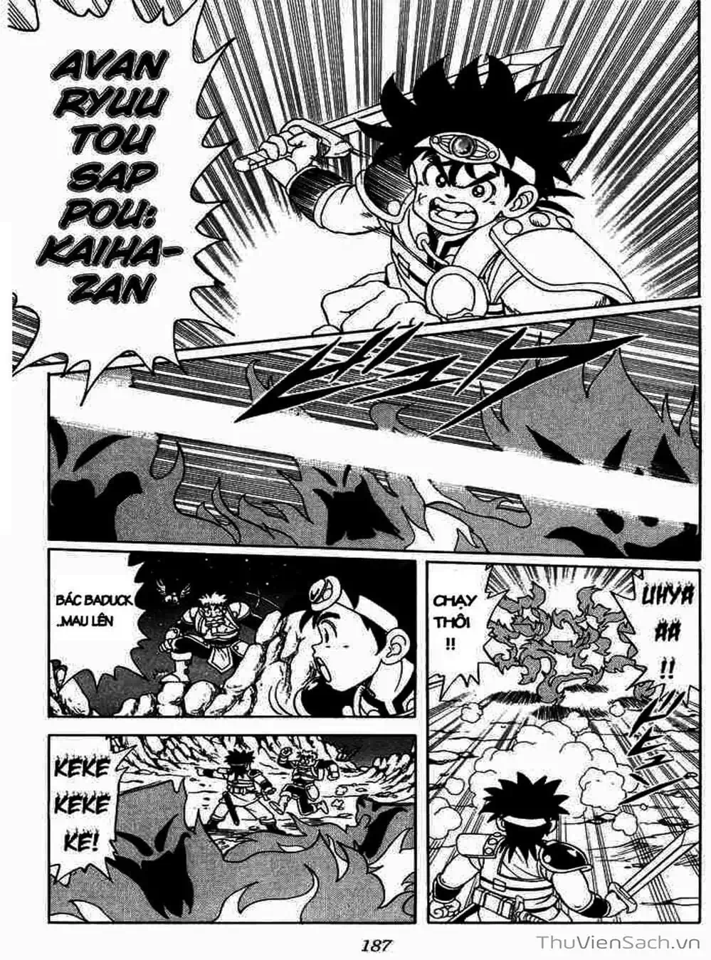 Truyện Tranh Dấu Ấn Rồng Thiêng - Dragon Quest trang 4