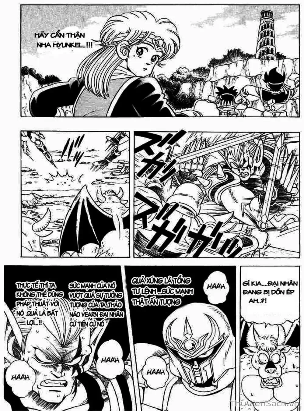 Truyện Tranh Dấu Ấn Rồng Thiêng - Dragon Quest trang 4