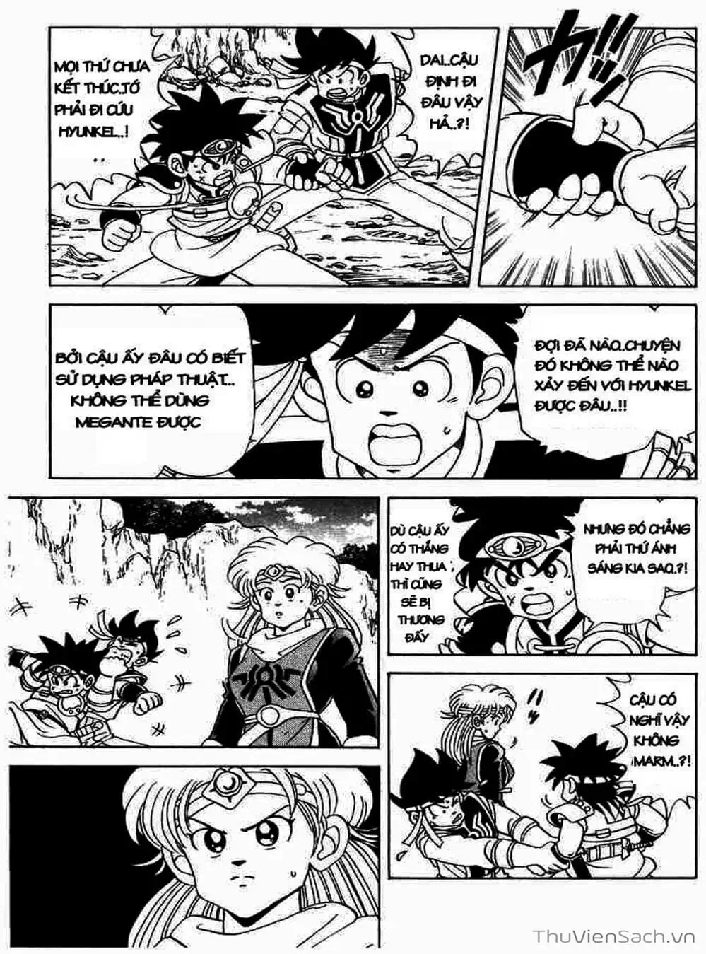 Truyện Tranh Dấu Ấn Rồng Thiêng - Dragon Quest trang 4