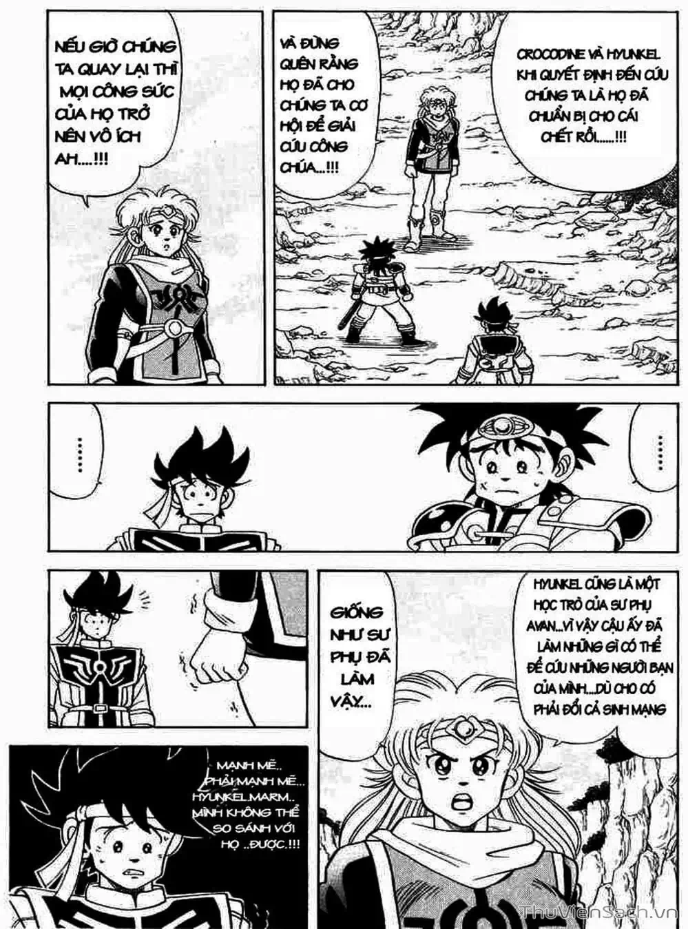 Truyện Tranh Dấu Ấn Rồng Thiêng - Dragon Quest trang 4